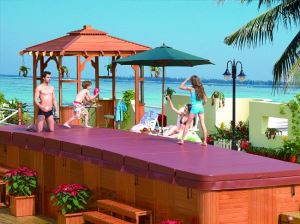 Couverture longue de PVC de bain de natation