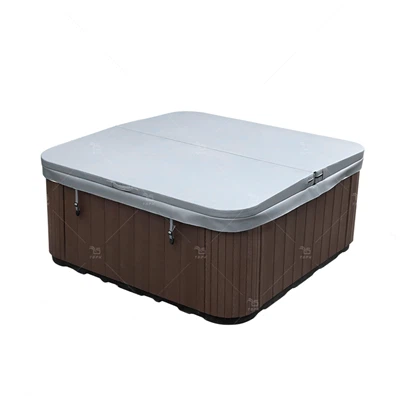 Couverture de spa-de qualité professionnelle : isolation 40 % supérieure, durabilité toutes-saisons et ajustement personnalisé