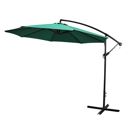 Parasol de jardin déporté 3m