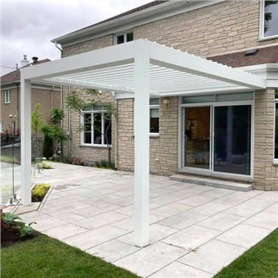 Couvertures de patio en aluminium modernes