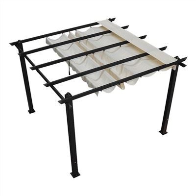 Pergola pare-soleil résistant aux UV