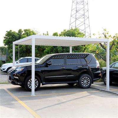 Pergola manuelle en aluminium de nouvelle conception